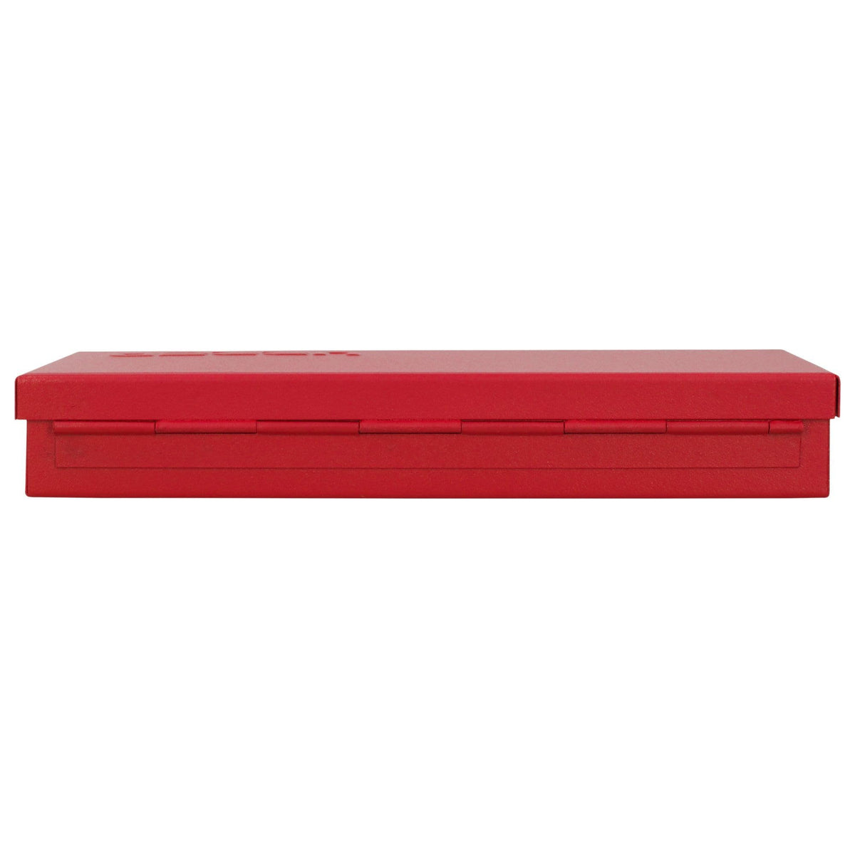 Metal Tool Box 9.6" x 5" x 1.4" 24 Gauge Red B6115