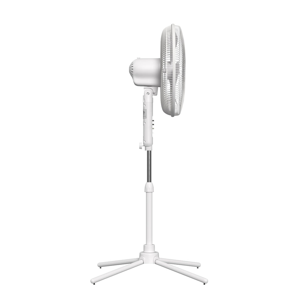 16" Oscillating Pedestal Fan White N97549