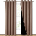 Cappuccino Blackout Curtains 52" x 84" 2 Panels B2575