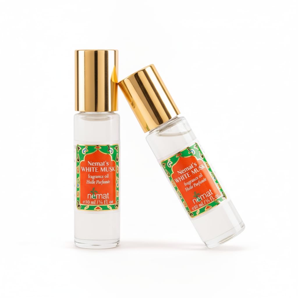 White Musk Perfume Oil Roll-On 2-Pack, 10 ml H988
