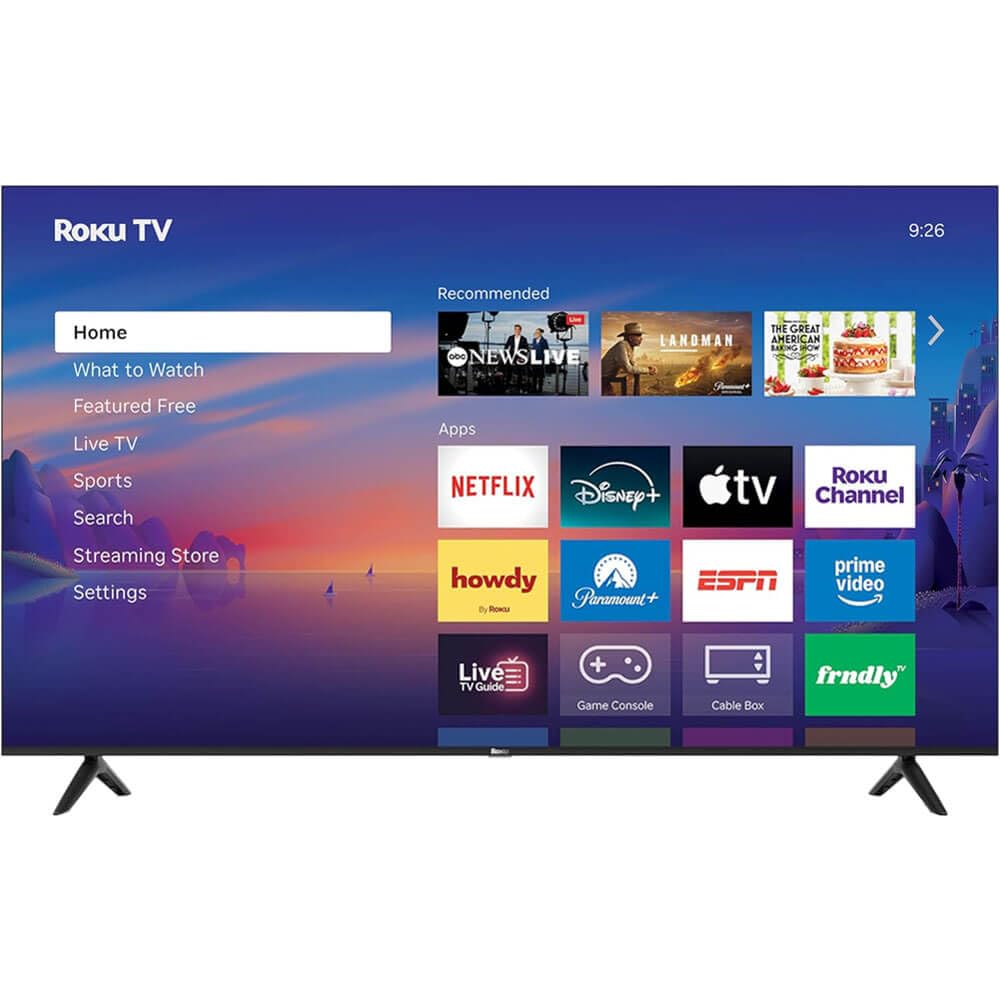 65" 4K QLED Smart TV with HDMI Cable D22939