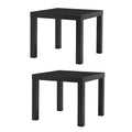 Black End Side Table 2 Pack C289855