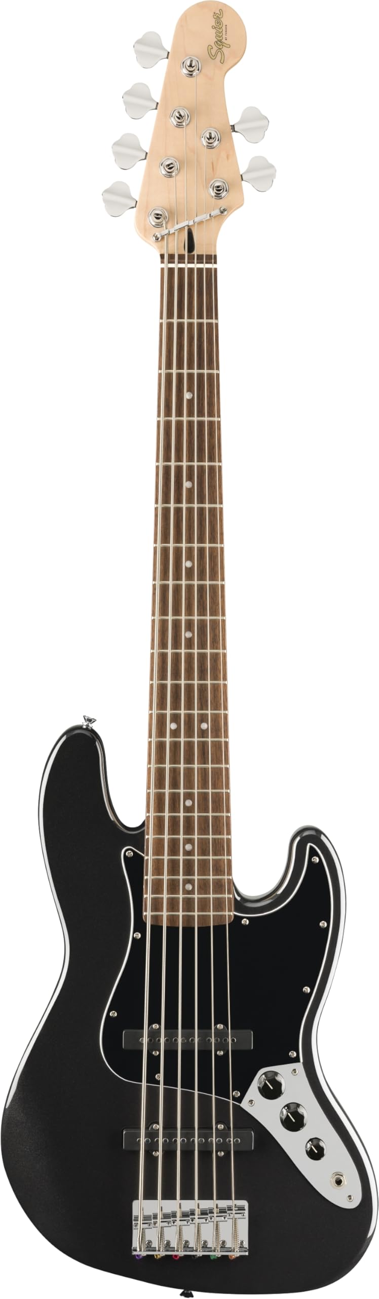 Black Metallic 6-String Bass Guitar A892779