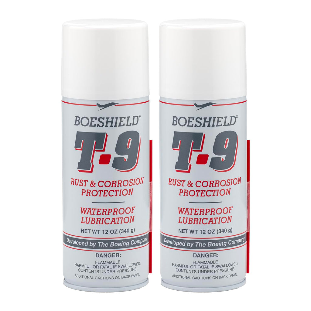 Waterproof Wax-Based Lubricant & Corrosion Inhibitor, 12 oz Aerosol, Pack of 2 V9579