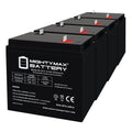 6 Volt 36 AH Rechargeable SLA AGM Battery 4 Pack F809257