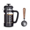 12 oz French Press Coffee Tea Maker with Measuring Spoon L24788