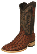 Cognac Leather Cowboy Boots G6717