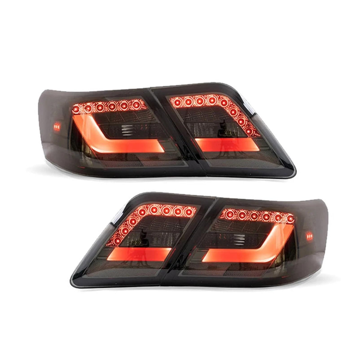 12V LED Tail Lights 2PCS Smoke N8209