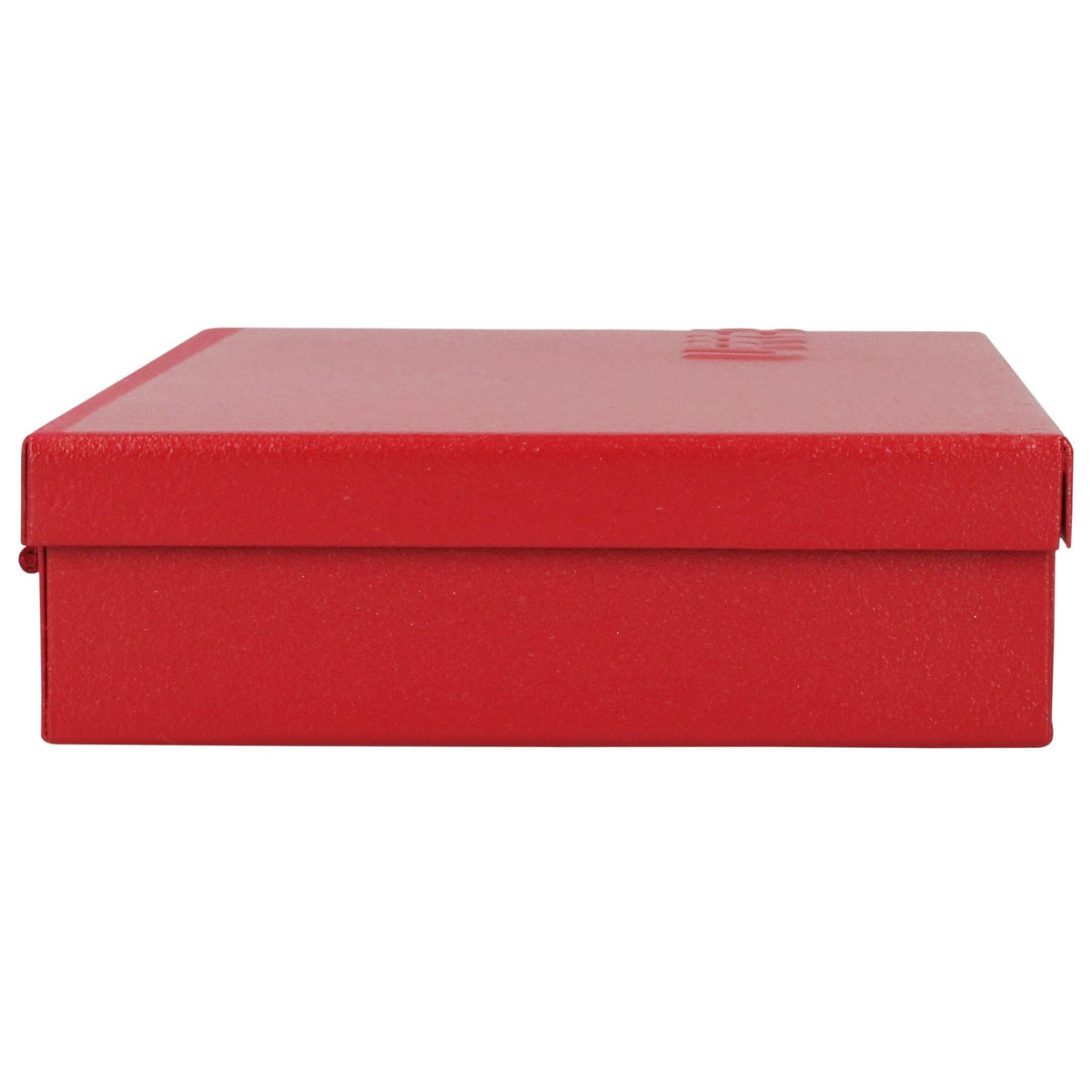 Metal Tool Box 9.6" x 5" x 1.4" 24 Gauge Red B6115