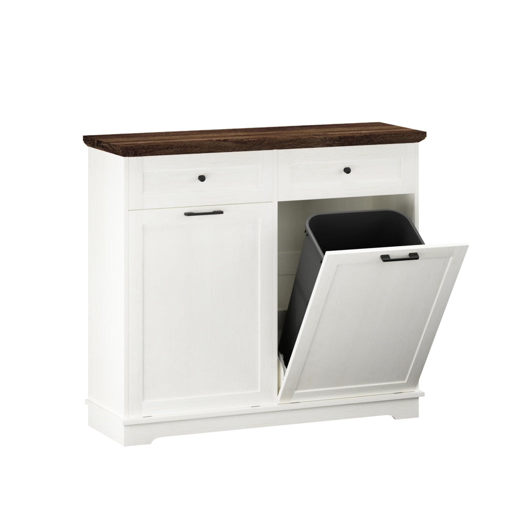 20 Gallon Double Tilt-Out Trash Cabinet T21208