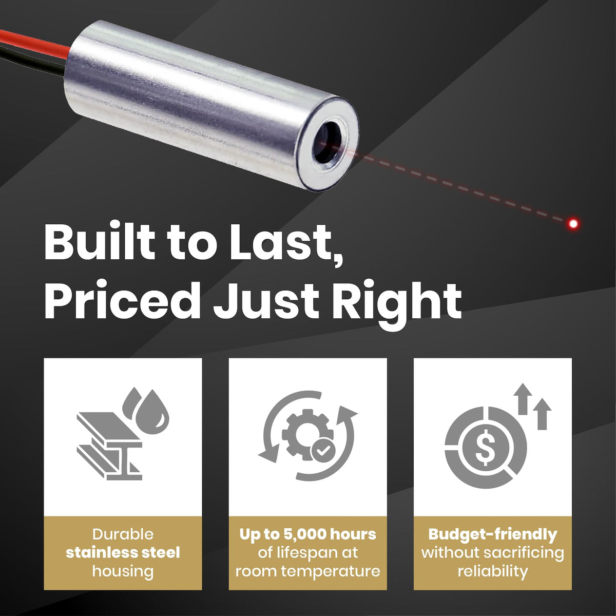650nm Class 2 Laser Module F728364