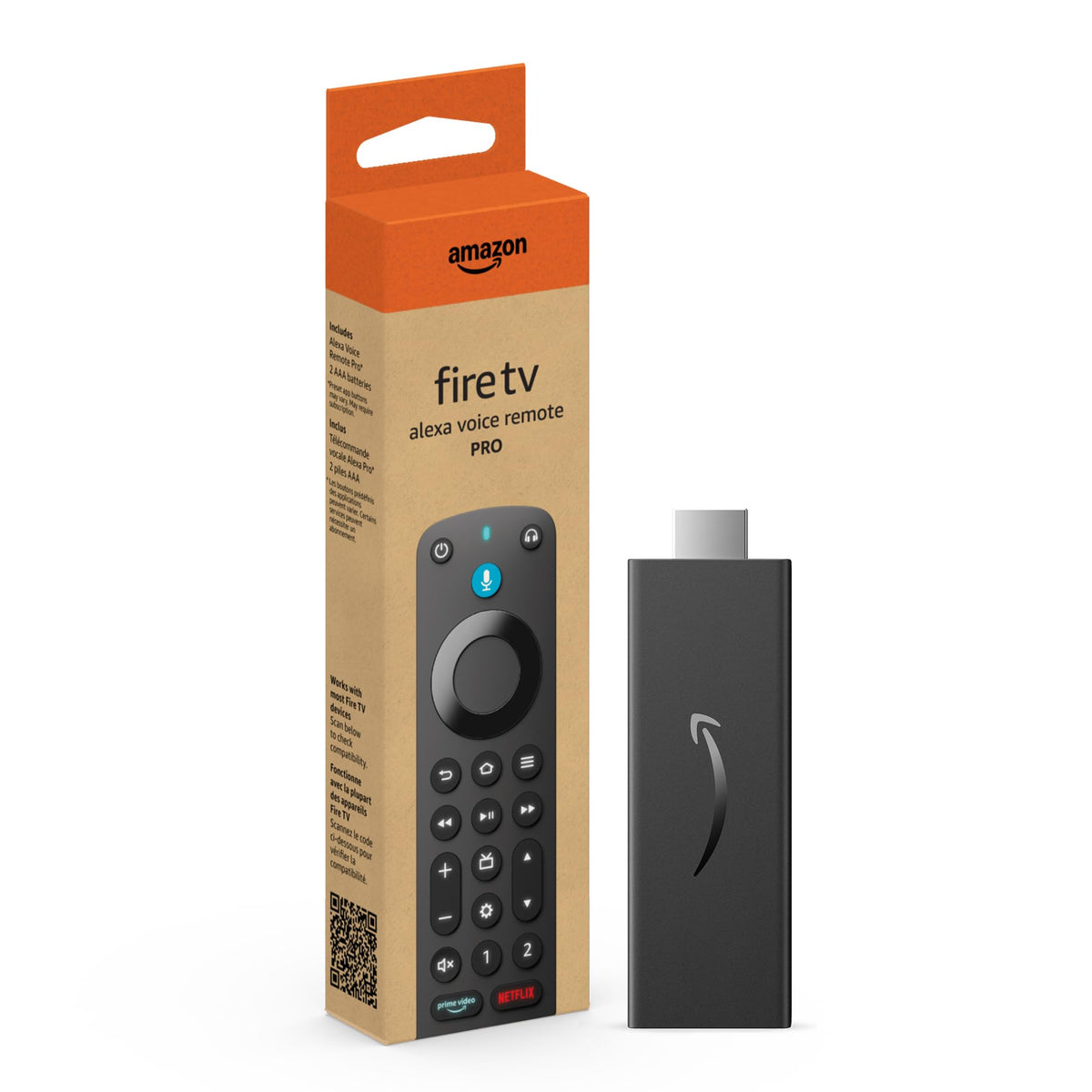 Fire TV Stick HD streaming device with Alexa Voice Remote Pro R5961