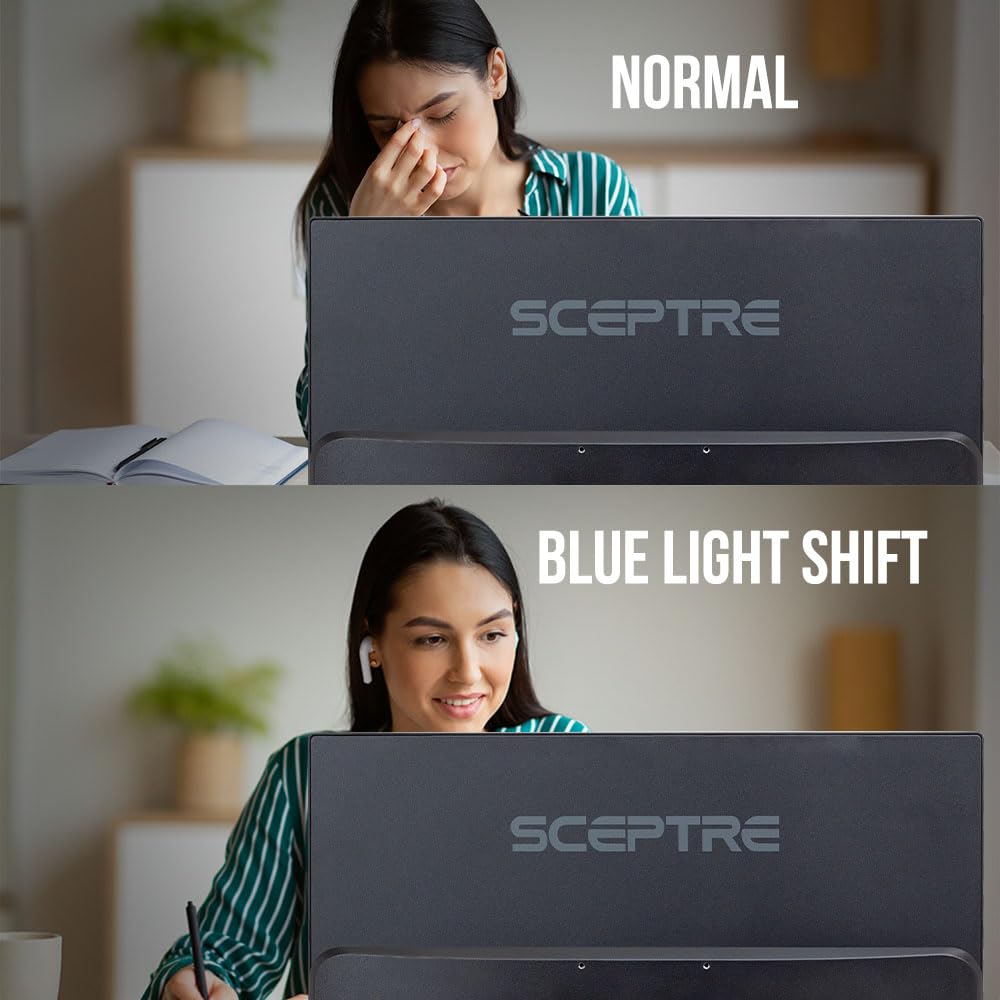 22-Inch 75Hz 1080p LED Monitor with Speakers X282158