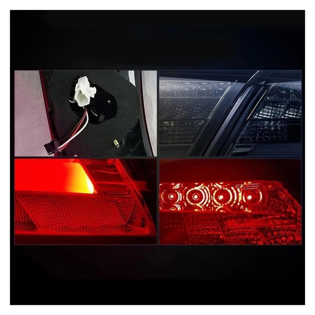 12V LED Tail Lights 2PCS Smoke N8209