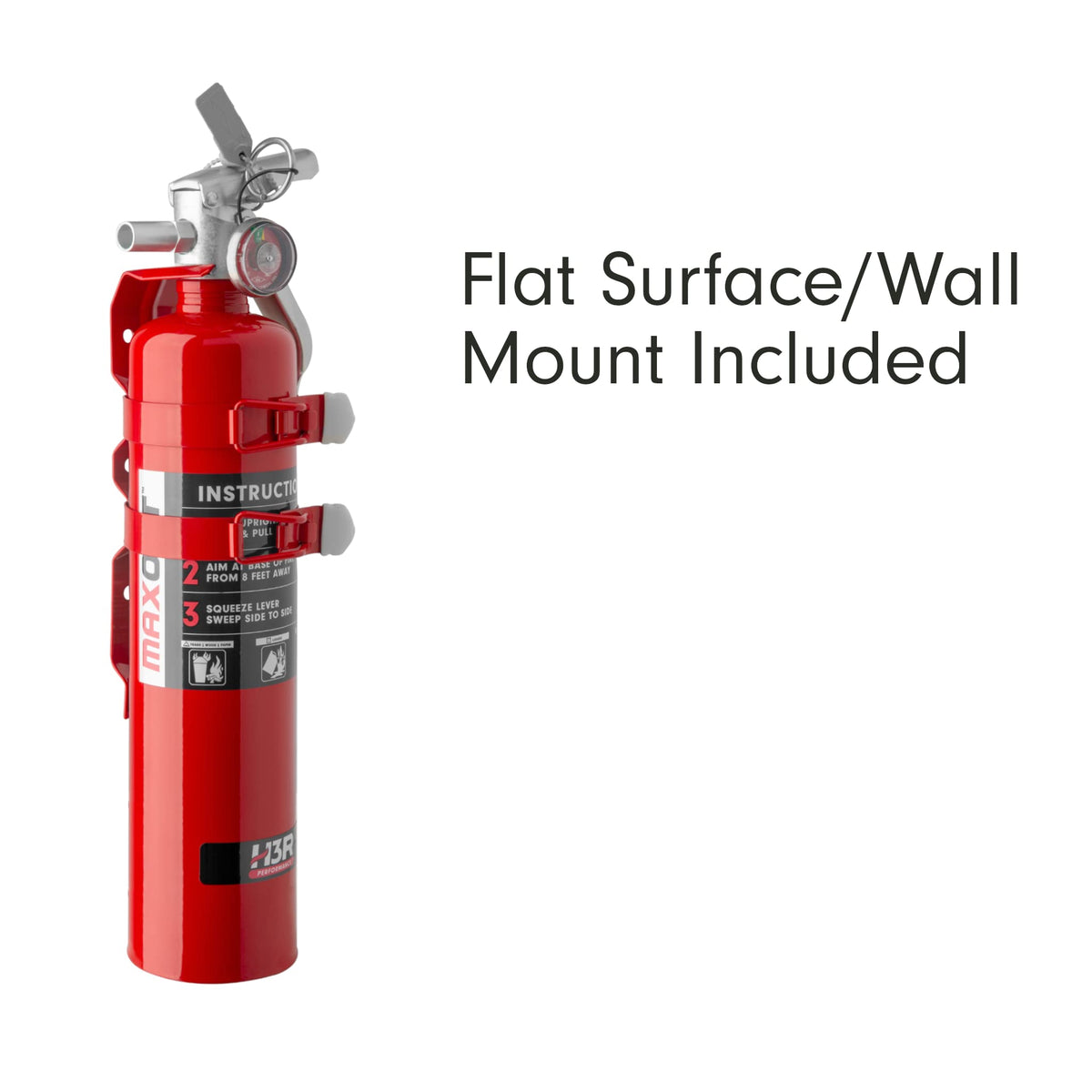 2.5 lbs Black Refillable Dry Chemical Fire Extinguisher C7248