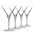Clear 10 Oz Martini Glasses Set of 4 W2581