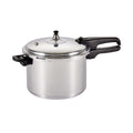 Polished Aluminum 8-Quart Pressure Cooker D4776