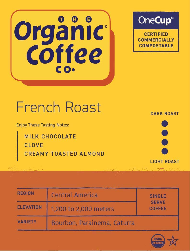 Compostable Coffee Pods Dark Roast 36 Ct N292