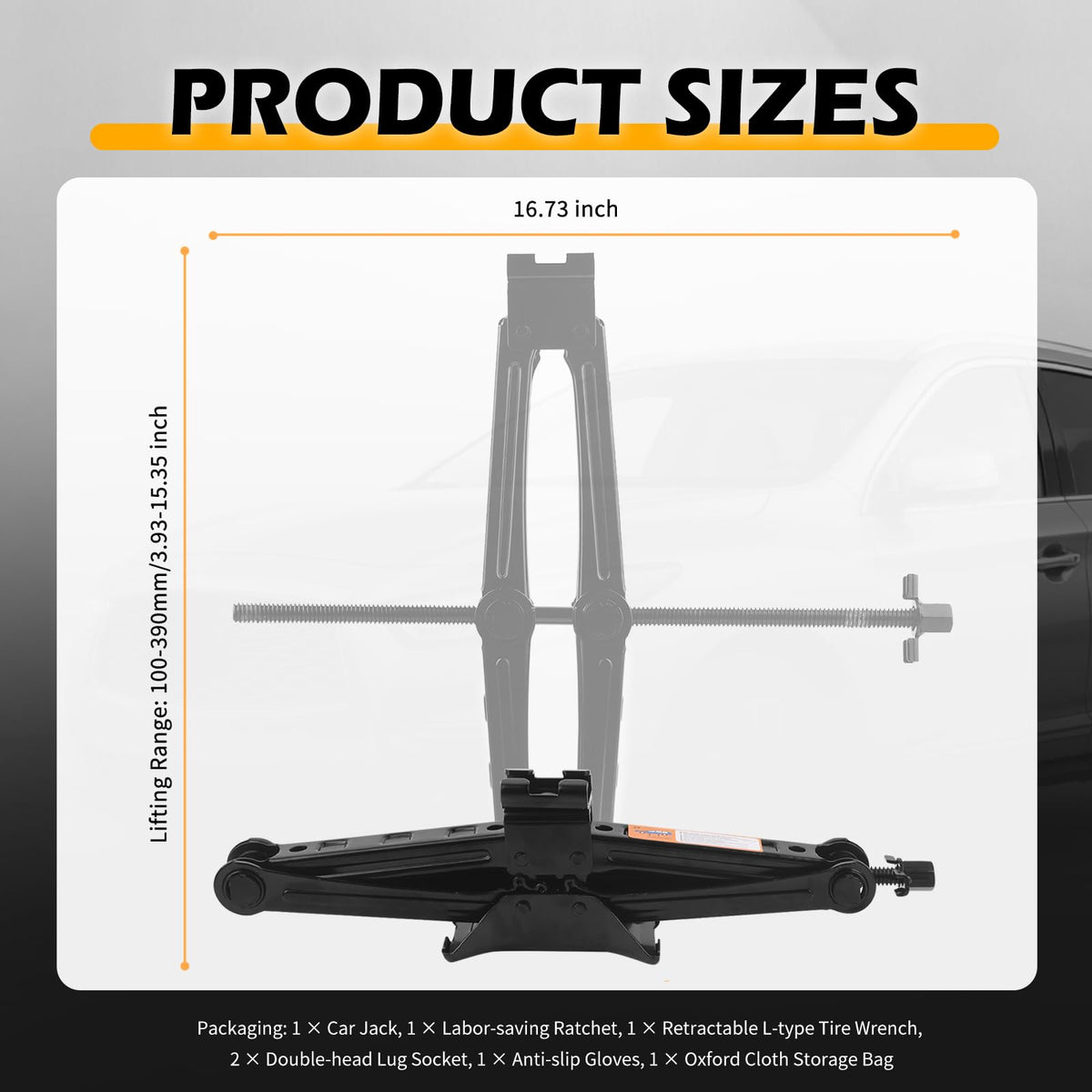 2 Ton Scissor Jacks Set C27675