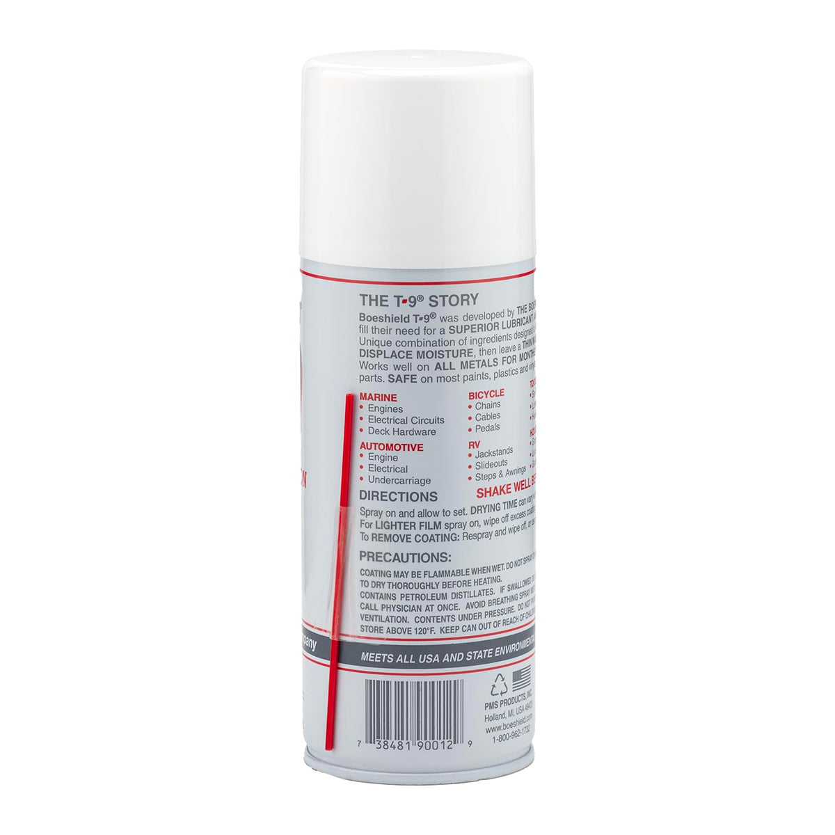 Waterproof Wax-Based Lubricant & Corrosion Inhibitor, 12 oz Aerosol, Pack of 2 V9579