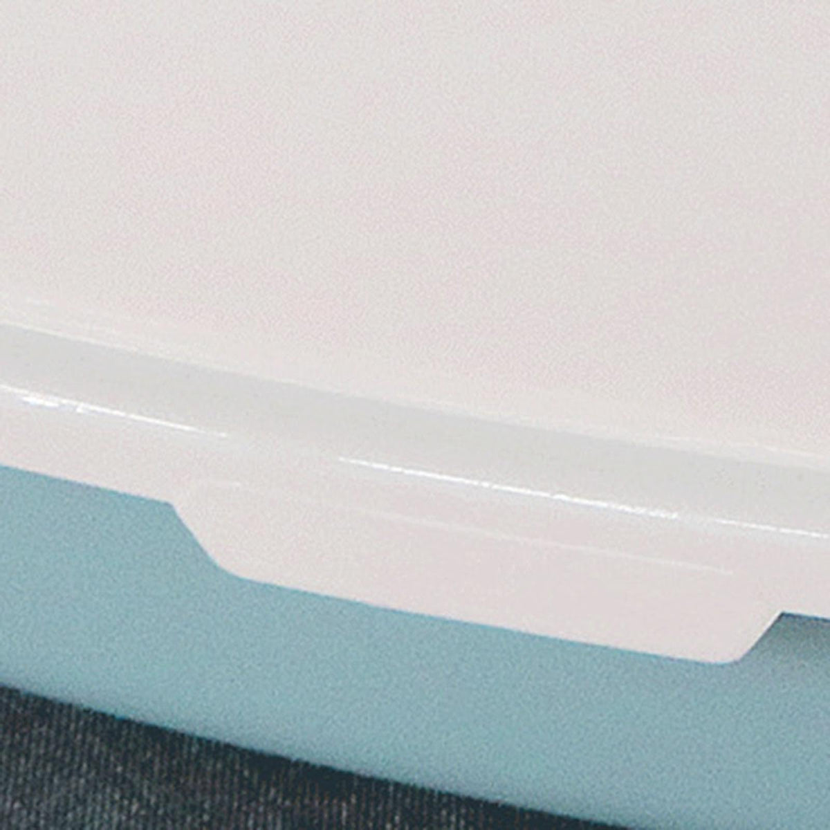 Blue High Sided Cat Litter Box with Scoop E401