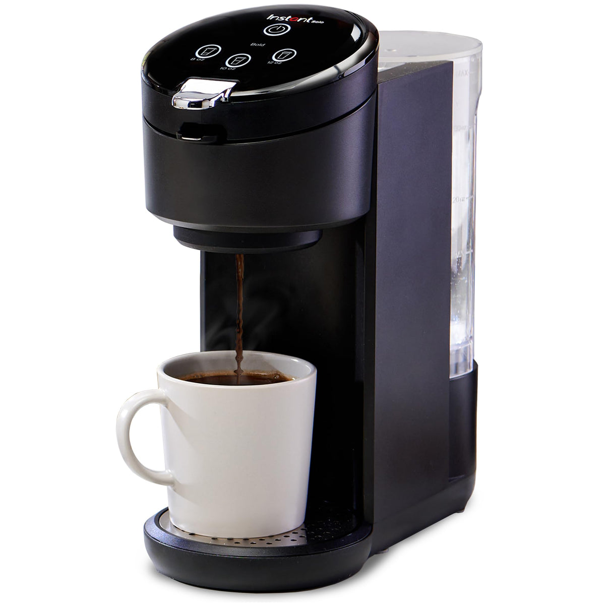 Single Serve K-Cup Pod Compatible Coffee Maker with 40oz Water Reservoir, Black E92471
