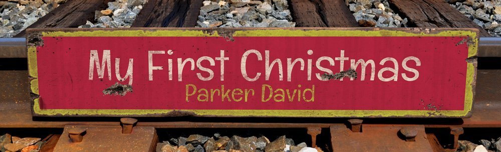 Customized Wooden Sign 11.25 x 60 Inches D44247