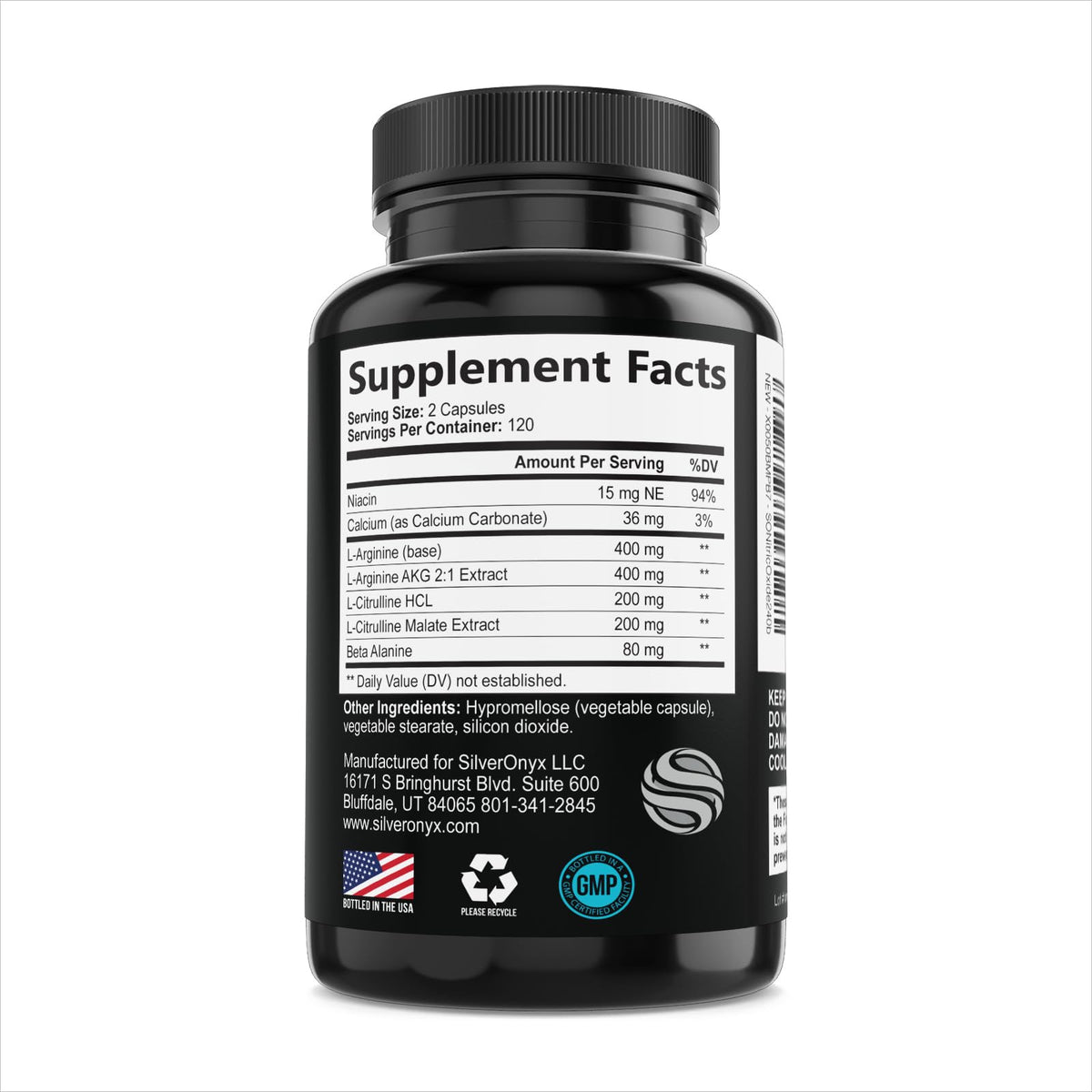 240 Capsules Nitric Oxide Booster Z30177