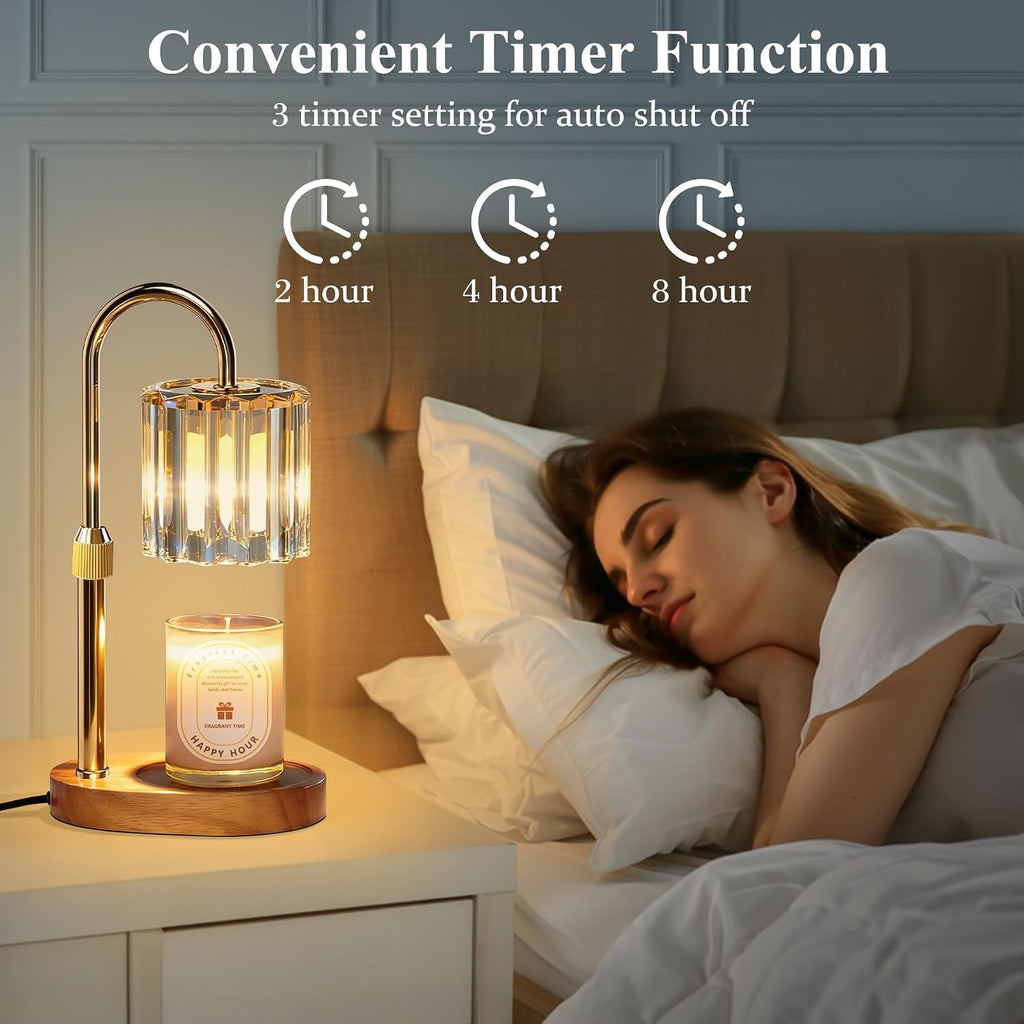 Candle Warmer Lamp with Timer and Dimmer Z191139