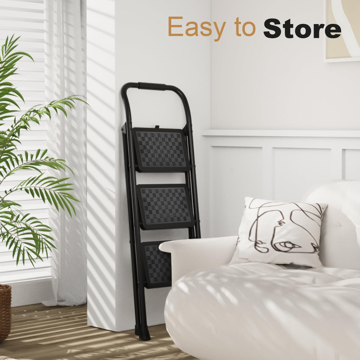 3 Step Foldable Step Stool B927