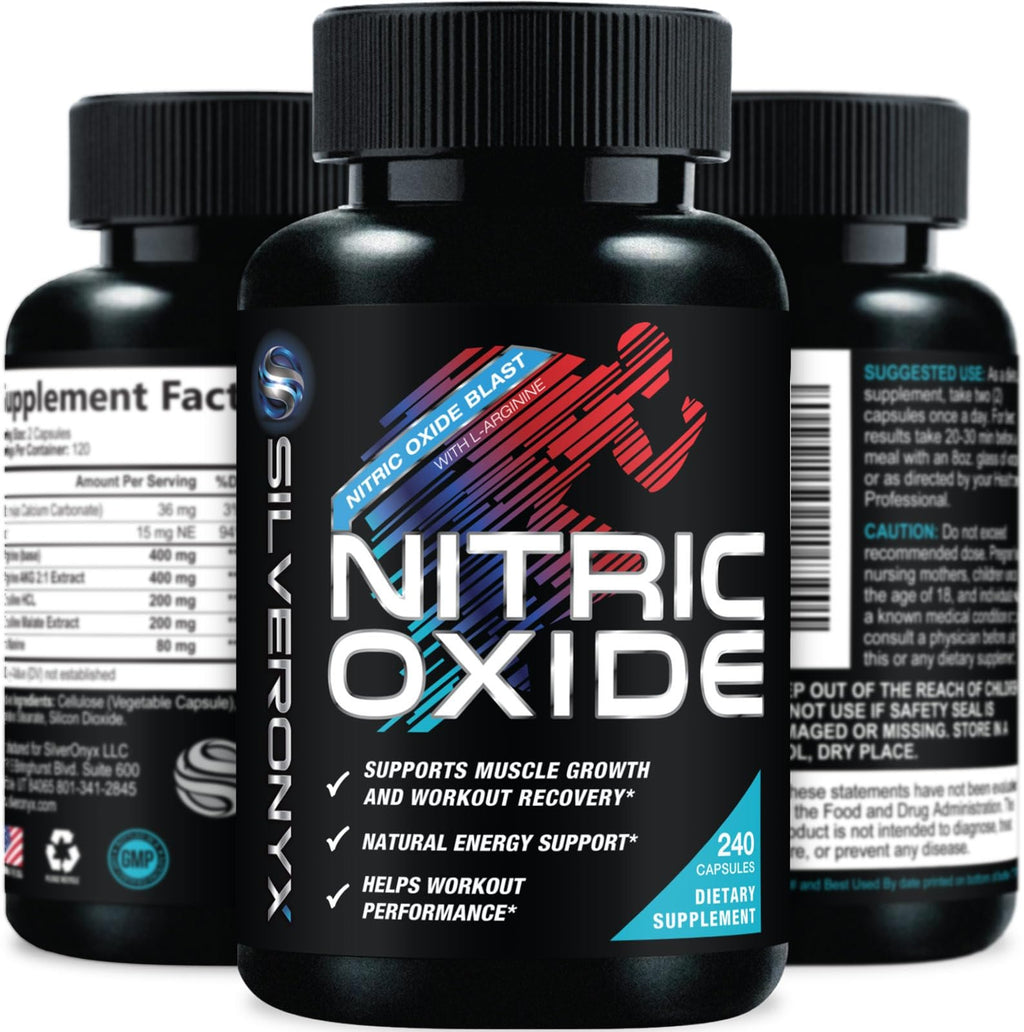 240 Capsules Nitric Oxide Booster Z30177