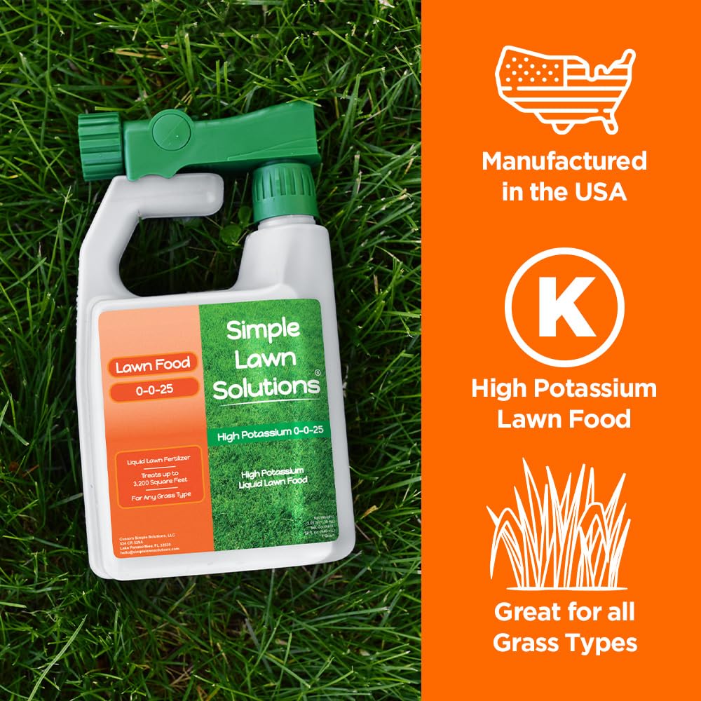 High Potassium Liquid Fertilizer 0-0-25 Concentrated Spray 32 Ounce W424