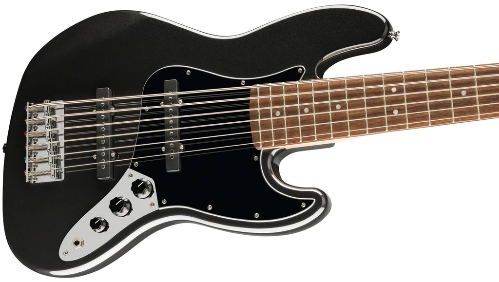 Black Metallic 6-String Bass Guitar A892779