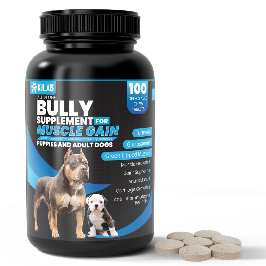 Dog Weight Gainer Supplement with Turmeric, Glucosamine, Green Lipped Mussels R5122