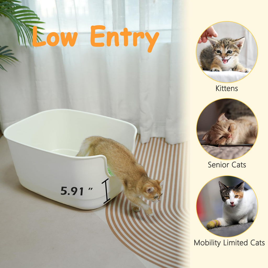 Extra Large High Sides Cat Litter Box J920362