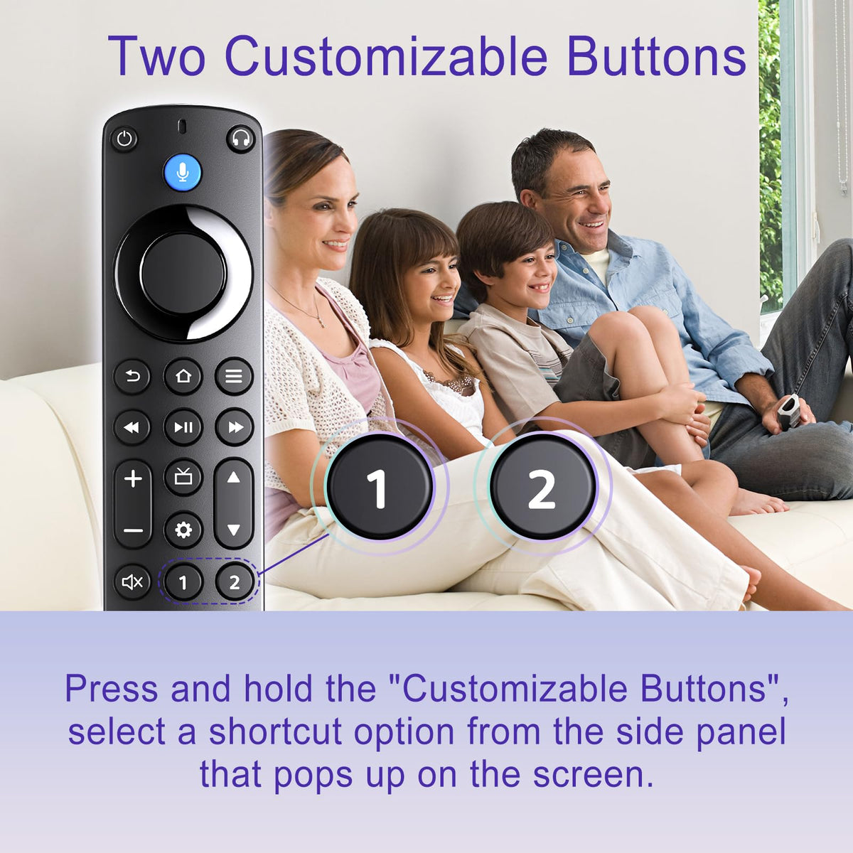 Voice Remote Pro with Remote Finder and Headphone Function H5846