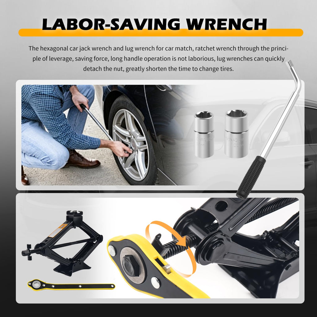 2 Ton Scissor Jacks Set C27675