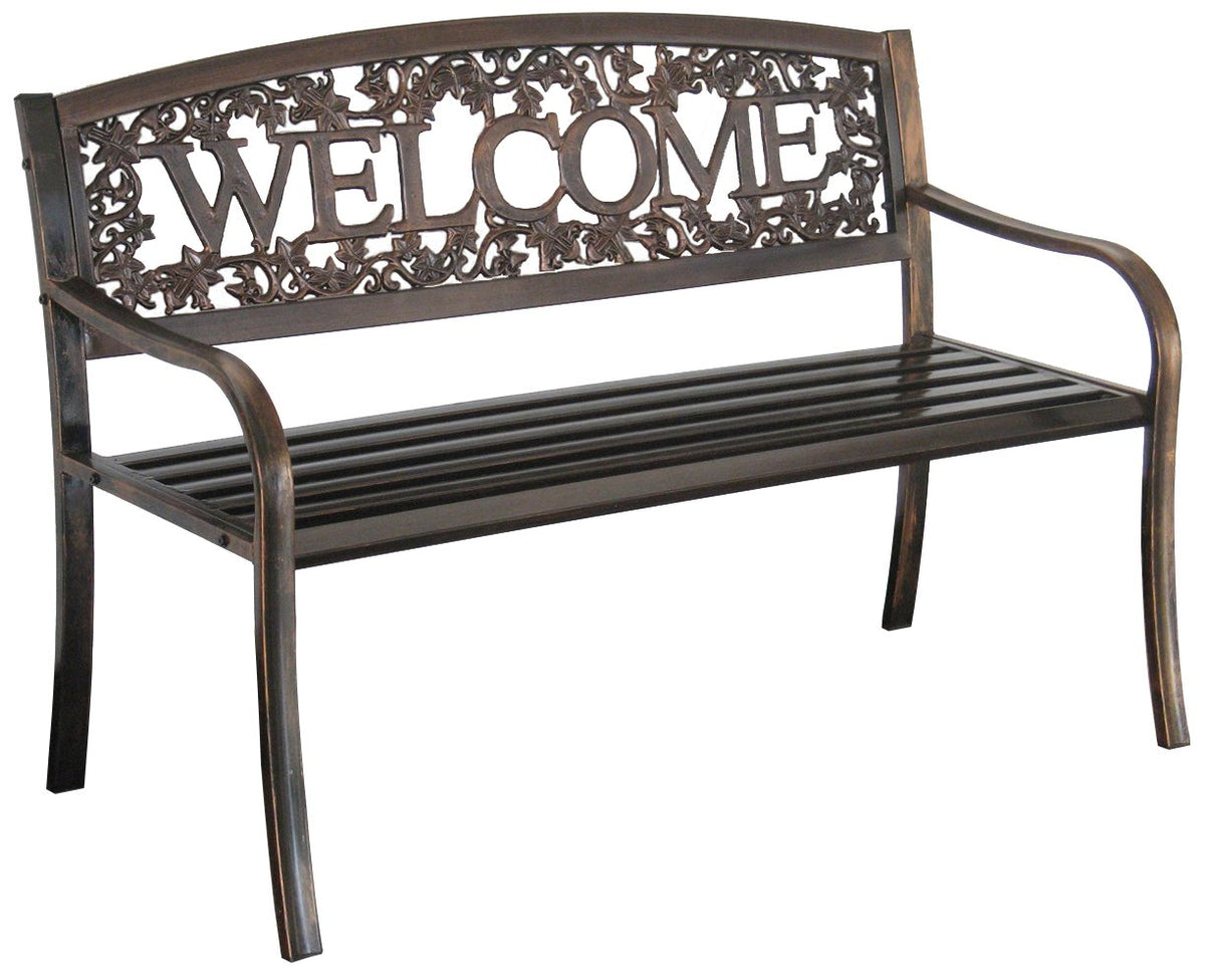 Metal Outdoor Bench U487