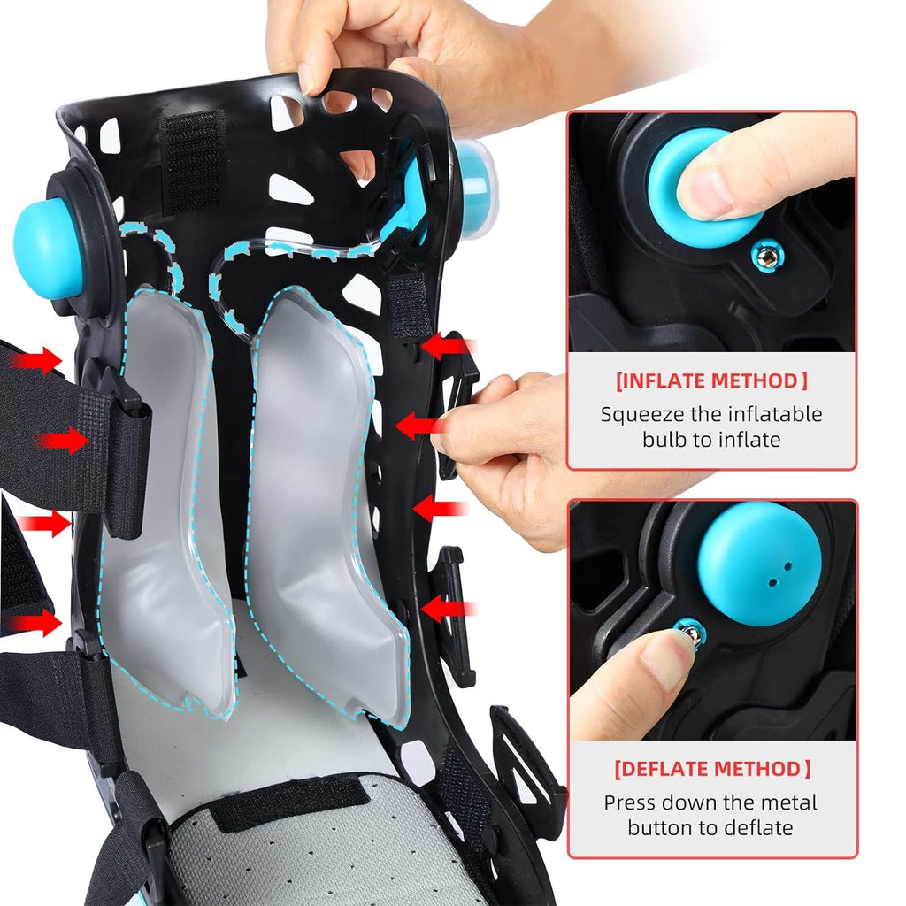 Inflatable Walker Fracture Boot Medical Short Air Cam Walker Brace Small R5043