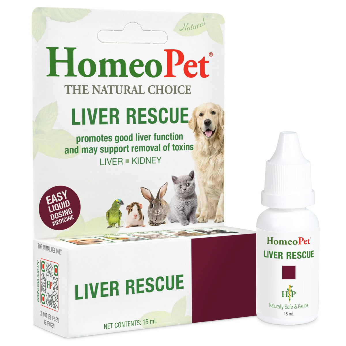 Liver Rescue Supplement for Dogs and Cats 15 Milliliters N228740