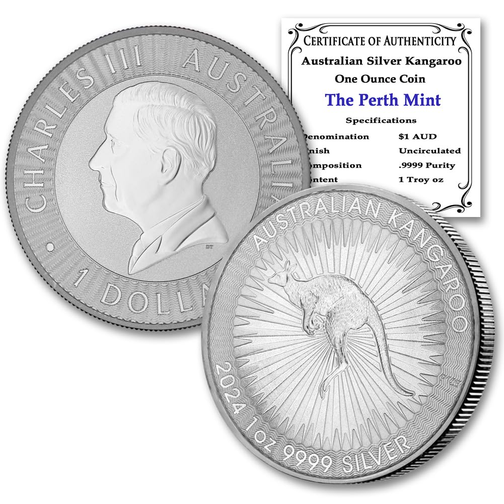 1 oz Australian Silver Kangaroo Coin A950495