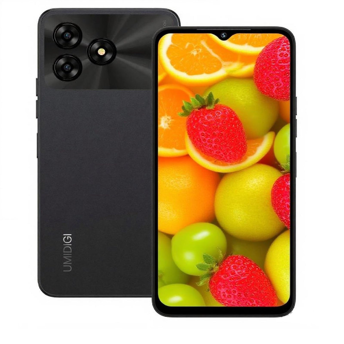 Unlocked Cell Phone Android Smartphone 6.52" Full Screen 5000mAh Black D9961
