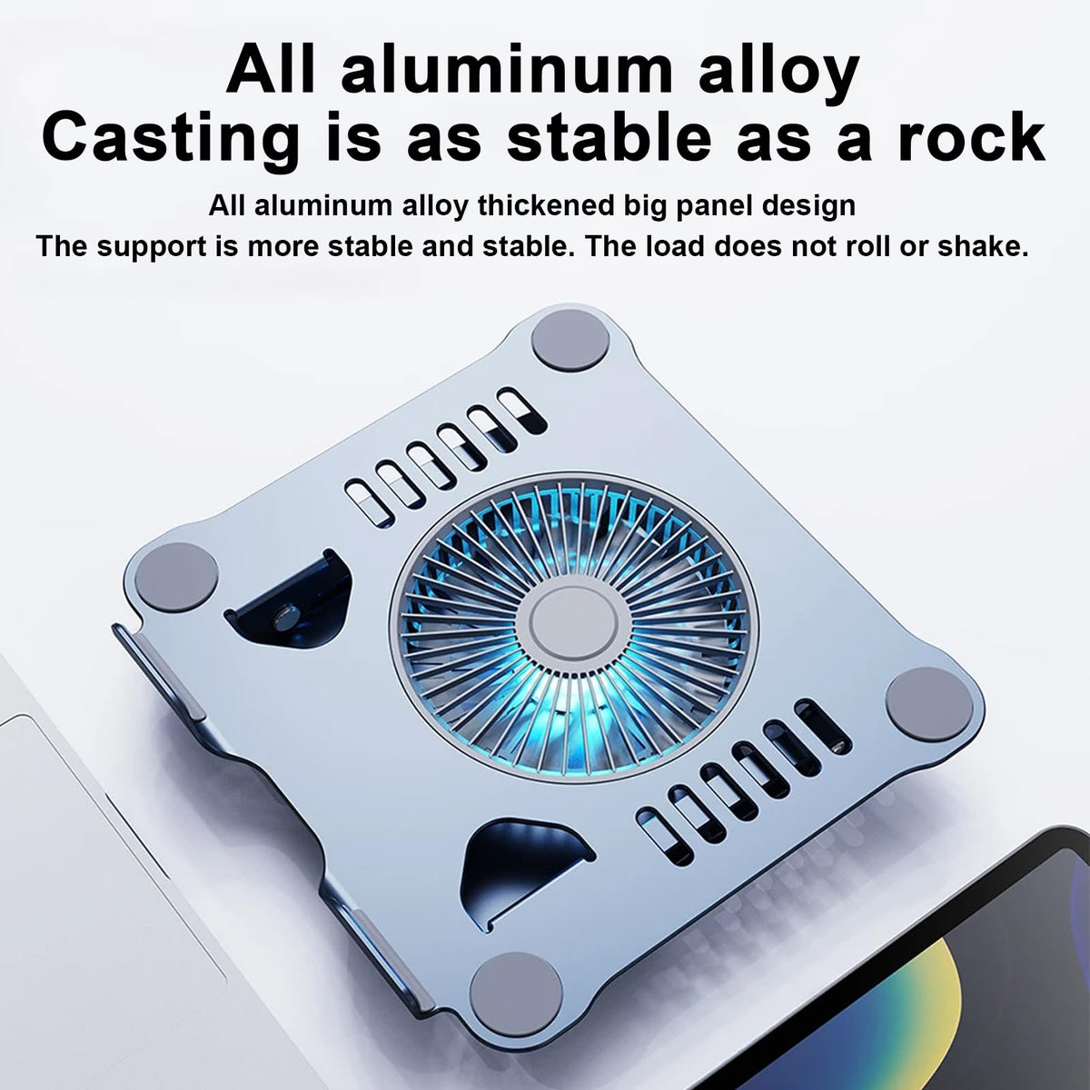 Laptop Cooling Pad Stand Blue & Gray G9973