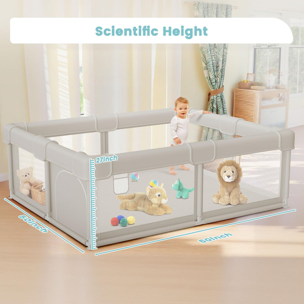 Baby Playpen with Gate N9997