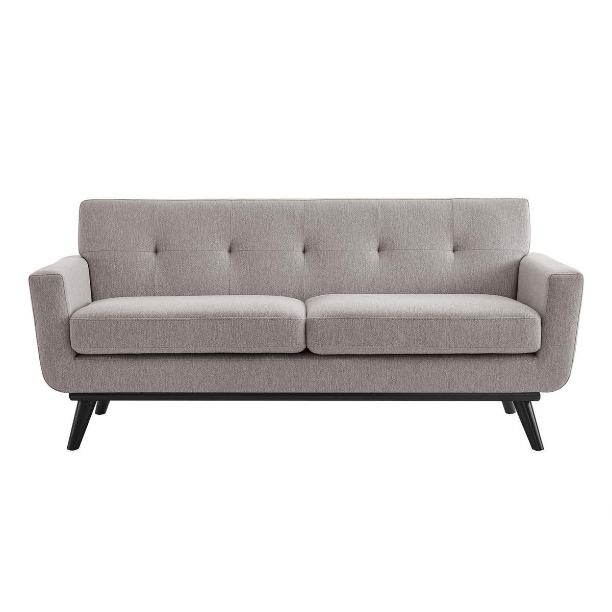 78 Inch Light Upholstered Loveseat F144721