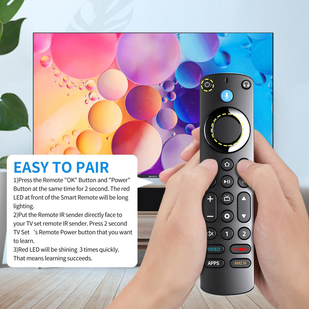 Voice Remote Pro with Remote Finder and Headphone Function H5846