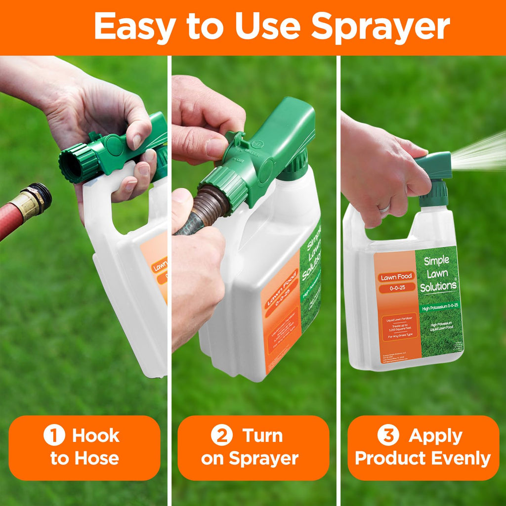 High Potassium Liquid Fertilizer 0-0-25 Concentrated Spray 32 Ounce W424