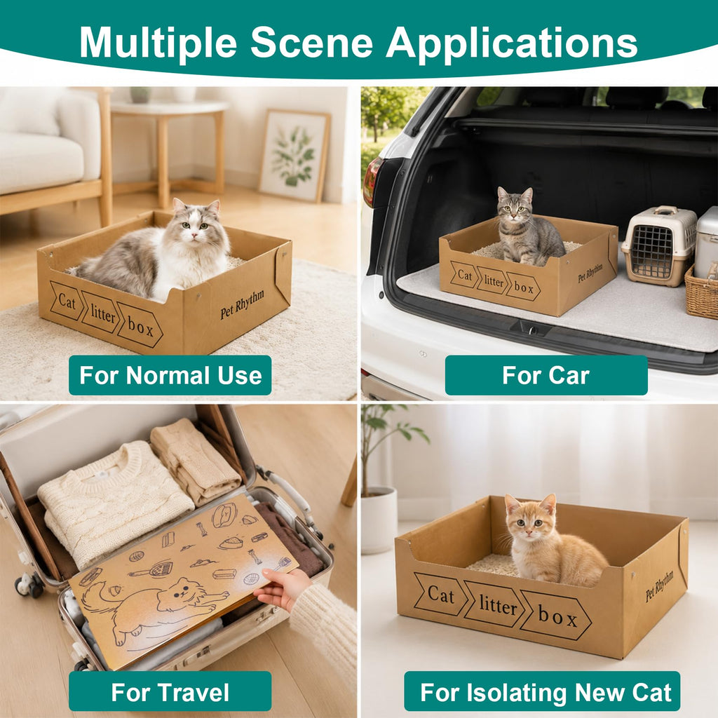 Disposable Cat Litter Box 3 Pack R904963