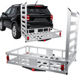 Heavy-Duty Aluminum Hitch Cargo Carrier Q910633