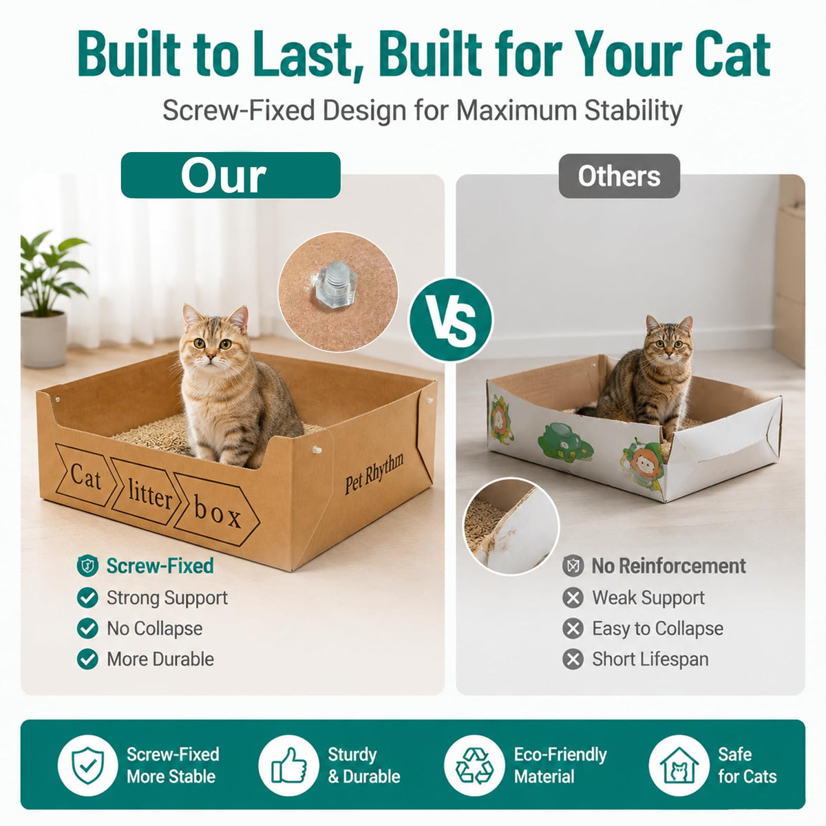 Disposable Cat Litter Box 3 Pack R904963